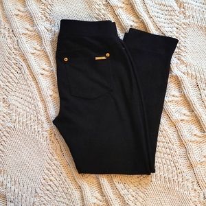 MICHAEL KORS Black Knit Leggings